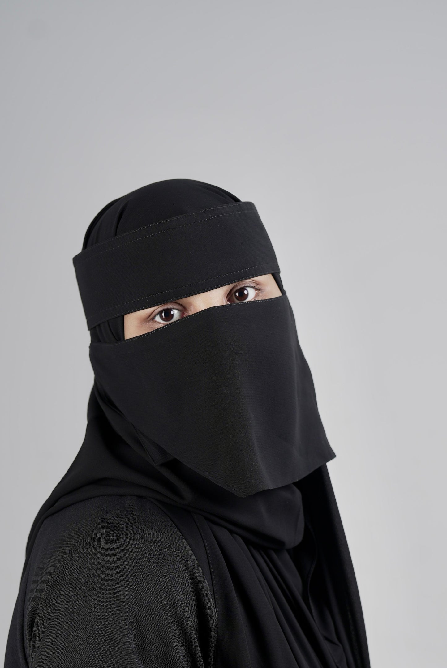 Liara Mini Small  Saudi Style Niqab(6"X12") XS