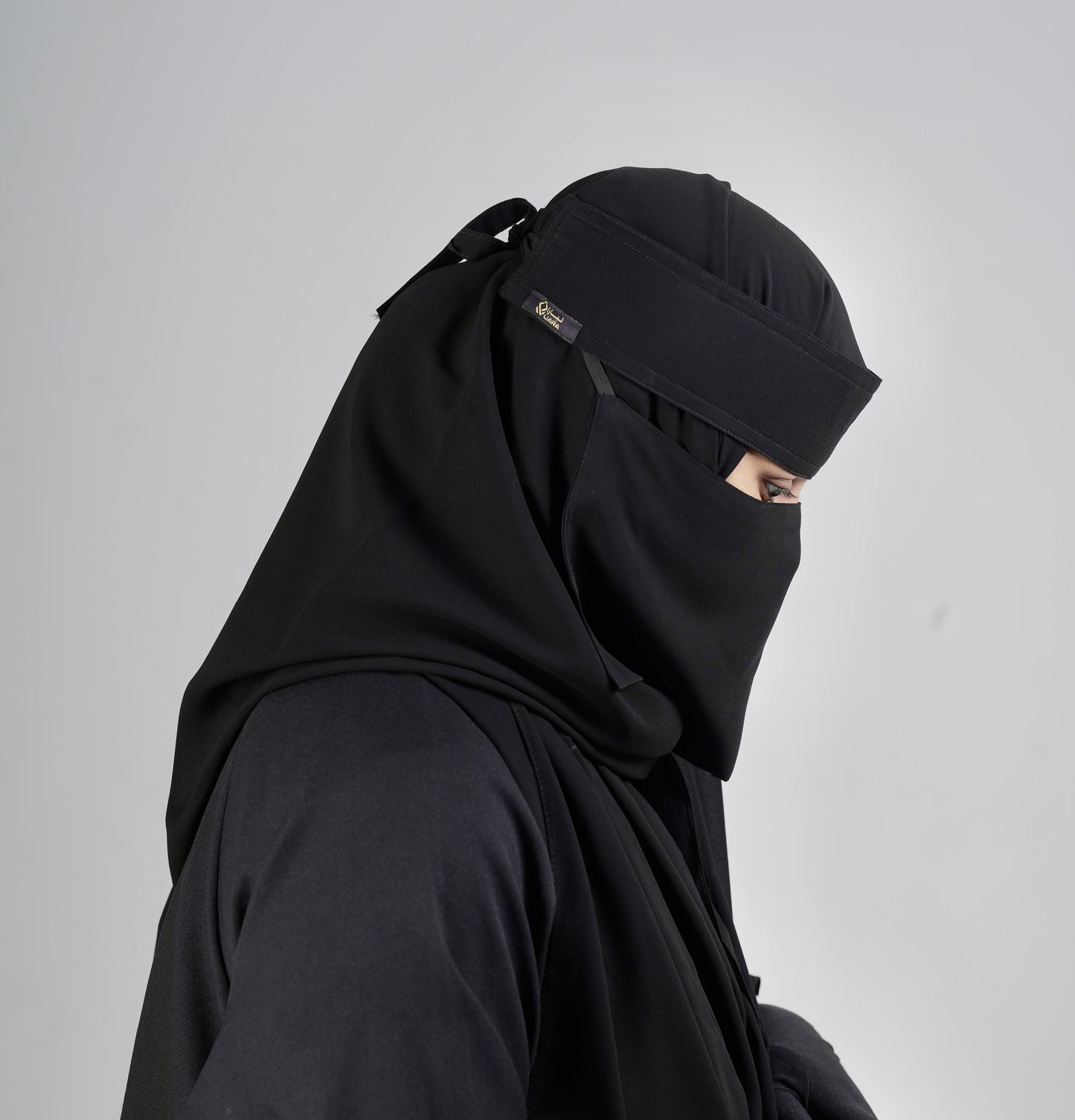 Liara Mini Small  Saudi Style Niqab(6"X12") XS